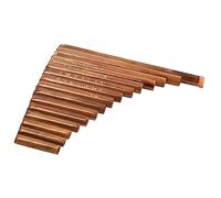 Flauto di Pan 15 Pipes G Key Pan Flauto Bambù Cinese Strumenti Musicali Pan Pipes Con Borsa Morbida