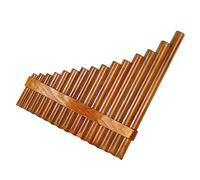 Flauto di Pan 15 Tubi Pan Flauto G Key Strumento Musicale Tradizionale Cinese Fatto A Mano Pan Pipes (Color : Right)