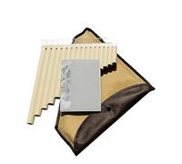 Flauto Di Pan 16/18 Strumento Flauto Di Pan C Tune Principianti Studenti Dilettanti Prestazioni Per Adulti (Color : 16 tubes ivory white)