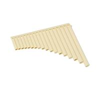 Flauto Di Pan 16 Tubi 18 Tubi I Principianti Suonano Professionalmente Strumenti Studenti Delle Scuole Elementari Principianti Flauto Di Pan Speciale (Color : 18 tubes of beige)