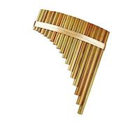 Flauto di Pan 18 Pipes Pan Flauto F Key Pan Pipes Strumento A Fiato Flauto Di Pan Di Bambù Tradizionale Cinese (Color : Left)