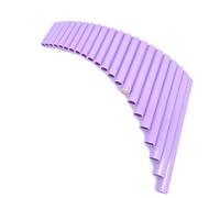flauto di pan 22 Tubi Flauti Di Pan In Plastica ABS G Key Pan Tubi Strumenti Musicali Popolari Fatti A Mano Flauto Di Pan Flauti Di Pan Per Mano Destra/sinistra (Color : Purple Left)