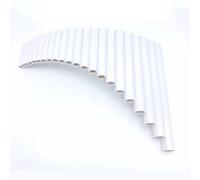 Flauto Di Pan 22 Tubi Flauto Di Pan In Plastica ABS G Key Strumenti Musicali Popolari Fatti A Mano Destra Sinistra(White Left Hand)