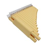 Flauto di Pan 32 Pipes Pan Flauto Doppio 16 Pipes Panflute C Key Strumento Musicale Per Principianti