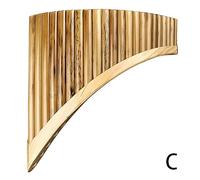 Flauto Di Pan A 22 Tubi, Chiave C, Strumenti Musicali In Bambù Maculato, Strumenti A Fiato, Tubi Di Pan Fatti A Mano Di Qualità (Color : Right hand)