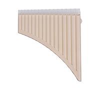flauto di pan Adulti 16/18 Pipe Pan Flauto Panpipes C Key Pan Pipes Per Studenti Principianti Con Borsa Per Il Trasporto Del Bocchino (Color : 16 Pipe)