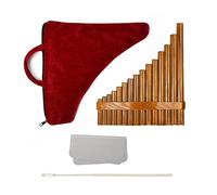 flauto di pan Adulti Flauto Regolabile Tono G A 15 Tubi Flauto Di Pan Di Bambù Naturale Strumento Musicale Cinese Flauto Di Pan Flauto Di Pan Fatto A Mano (Color : Right hand)