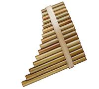 Flauto di Pan Bamboo fatto a mano 15 tubi Pan Flauto G Key Pan Pipes Strumento a fiato
