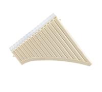 Flauto di Pan Flauto di Pan a 16 canne facile da imparare per principianti versione migliorata per gruppi etnici(Beige)