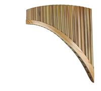 Flauto Di Pan Flauto Di Pan A 22 Tubi Con Chiave In Sol Suono Ricco Ideale Per Esibizioni O Principianti Amanti Della Musica(LEFT SAMLL G)