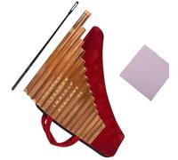 flauto di pan Flauto Di Pan Accordato Correttamente Per La Mano Sinistra Facile Da Imparare 15 Tubi Tubi Di Pan Per Strumenti Musicali Tradizionali Cinesi Per Musical