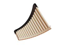 Flauto Di Pan Flauto Di Pan Ad Arco 16 18 Canne Facile Da Suonare Adatto Ai Principianti(Curved professional 16-tube black)