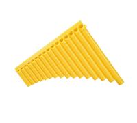 Flauto Di Pan Flauto Di Pan Facile Da Imparare A 16 Tubi Progettato Per Principianti Adatto A Tutti Gli Strumenti In Do Maggiore(16 tubes in yellow)