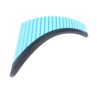 Flauto Di Pan Flauto Di Pan In Resina ABS Con Chiave G A 22 Tubi Musica Professionale Per Principianti Con Base(Blue (Forehand Right-Hold))