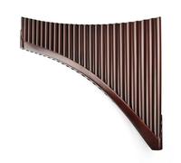 Flauto di Pan in bambù 25 Pipes Pan Flute Speciale Panflute C Key Panpipes Fatto a Mano Strumento Bambù(LEFT HAND)