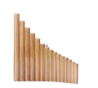 Flauto di Pan in bambù Flauto di Pan a 15 canne Strumento per adulti Musica popolare di bambù amaro G-tune a 15 canne(G tune)