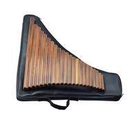 Flauto di Pan in bambù Flauto di Pan a 22 tubi Strumenti musicali a fiato tradizionali professionali cinesi Flauti di bambù verticali cinesi