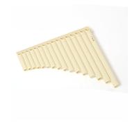 Flauto di Pan in bambù Flauto di Pan National Instruments per principianti 16/18 accordato in Do Flauto di Pan facile da imparare(Beige)