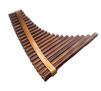 Flauto Di Pan In Bambù Professionale Da 22 Tubi Flauto Di Pan Curvo Fatto A Mano Strumento Musicale Flauto Di Pan Invia Scatola In Lega Di Alluminio