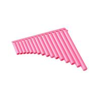 Flauto Di Pan In Do A 16 E 18 Canne Facile Da Imparare Per Principianti Strumento Speciale Che Può Essere Smontato(16 pink)