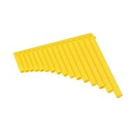 Flauto Di Pan In Do A 16 E 18 Canne Facile Da Imparare Per Principianti Strumento Speciale Che Può Essere Smontato(16 yellow)