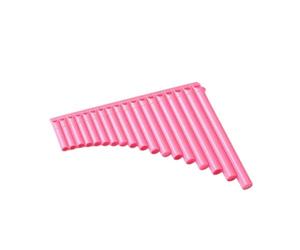 Flauto Di Pan In Do A 16 E 18 Canne Facile Da Imparare Per Principianti Strumento Speciale Che Può Essere Smontato(18 pink)