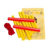 Flauto Di Pan In Plastica ABS Per Principianti Fai Da Te Flauto Di Pan Musica Flauto Di Pan 8 Strumenti Musicali A Flauto Di Pan(Yellow,Diy)