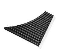 Flauto di Pan Materiale ABS 18 Tubi Pan Flauto C Chiave Panpipes Con Bocchino Strumento A Fiato Con Borsa Per Il Trasporto (Color : 01)