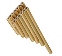 flauto di pan per principianti 13 Tubi C/G Flauto Di Pan Doppi Tubi Pan Pipe Strumento Musicale Tradizionale A Fiato Per Gli Amanti Della Musica (Color : LEFT-C)