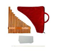 Flauto Di Pan Per Principianti 15 Tubi Strumento Musicale Tradizionale Cinese Con Tono G In Legno (Color : A)