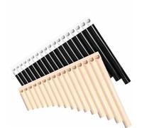 Flauto Di Pan Per Principianti 16 Tubi E 18 Flauti Di Pan Strumenti A Fiato Facili Da Imparare Per Principianti(18-tube off-white)