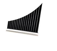 flauto di pan per principianti 18 Pipe Pan Flauto C Key Pan Pipes Con Bocchino Per Studenti Principianti (Color : 2)