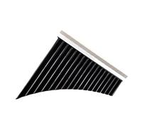 flauto di pan per principianti 18 Pipe Panpipes C Key Pan Pipes Con Bocchino Per Studenti Principianti (Color : 3/4)