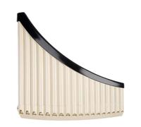 flauto di pan per principianti 1pc Flauto Di Pan 16/18 Tubi Flauto Di Pan AC Tono Accordabile Base Panflute Professionale Pan Pipe Strumento Musicale (Color : 18 Beige)