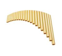 flauto di pan per principianti 22 Tubi Flauti Di Pan In Plastica G Key Pan Pipes Strumenti Musicali Popolari Fatti A Mano Flauto Di Pan Flauti Di Pan Per Mano Destra/sinistra (Color : Yellow Left han