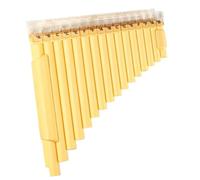 flauto di pan per principianti 32 Tubi Flauto Di Pan Doppi Tubi G Chiave Plastica Tradizionale Strumento Musicale A Fiato Per Gli Amanti Della Musica
