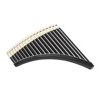 flauto di pan per principianti Flauto Di Pan 18 Tubi In Chiave C Flauto Di Pan Speciale Per Principianti Artisti Professionisti E Strumenti Musicali Nazionali (Color : Beige black)