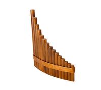 flauto di pan per principianti Flauto Di Pan G Chiave Strumento Musicale Tradizionale Cinese Fatto A Mano Tubi Di Pan Per Mano Sinistra E Destra 15 Tubi (Color : A)