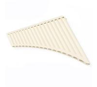 flauto di pan per principianti Flauto Di Pan, Uno Strumento Musicale Nazionale Per Principianti Per Imparare Il Flauto Di Pan A 18 Canne In Chiave Do Per Prestazioni Professionali ( Color : Beige )