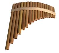 flauto di pan per principianti Introduzione Per Principianti Al Tradizionale Strumento Musicale Etnico A 18 Canne In Chiave Fa (Color : Left)