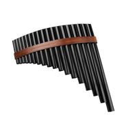 flauto di pan per principianti Nero 18 TubiFlauto F Key Pan Pipes Strumento A Fiato Strumento Musicale Tradizionale (Color : Left)