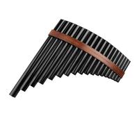 flauto di pan per principianti Nero 18 TubiFlauto F Key Pan Pipes Strumento A Fiato Strumento Musicale Tradizionale (Color : Right)