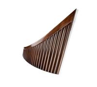 flauto di pan per principianti Strumento A Fiato Flauto Di Pan In Bambù 29 Tubi Flauto Di Pan Con Chiave G Pipa Di Pan Fatta A Mano Con Custodia Nera (Color : 29 left)