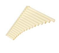 Flauto di Pan per Principianti Strumento da Gioco Professionale per Principianti Beige A 16 Tubi Facile da Imparare Introduzione alla Chiave C