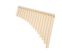 flauto di pan per principianti Strumento Musicale Etnico Speciale Per L'insegnamento Del Flauto Di Pan A 16 Tubi Per Principianti Per Imparare La Chiave Di Do (Color : 3/4)
