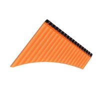 flauto di pan per principianti Strumento Per Flauto Di Pan A 18 Canne Flauto Di Pan Contralto Chiave C Strumento Per L'insegnamento Del Flauto Di Pan (Color : Orange)
