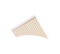 flauto di pan per principianti Strumento Per Flauto Di Pan A 18 Canne Flauto Di Pan Contralto Chiave C Strumento Per L'insegnamento Del Flauto Di Pan (Color : Off-white)