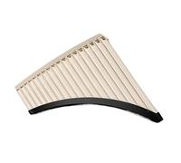 flauto di pan per principianti Strumento Per Flauto Di Pan A Tubo Piegato Per Principianti Per Imparare Il Flauto Di Pan A 18 Tubi In Do Per Prestazioni Professionali (Color : 3/4)