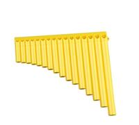 flauto di pan per principianti Strumento Per Flauto Di Pan Aggiornato Per Principianti Per Imparare Il Flauto Di Pan A 16 Canne In Do Per Prestazioni Professionali (Color : Yellow)
