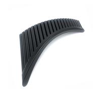 Flauto di Pan per strumenti musicali Flauto di Pan professionale tradizionale in legno con base in plastica modello migliorato a 22 tubi sinistro/destro nero(Right)